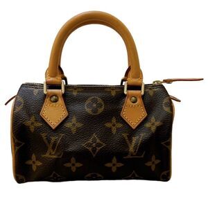 Louis Vuitton Mini Speedy Monogram Shoulder Bag